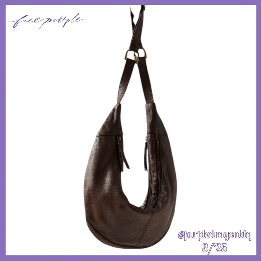 FREE PEOPLE IDLE HANDS SLING BAG NWOT - Picture 3 of 7